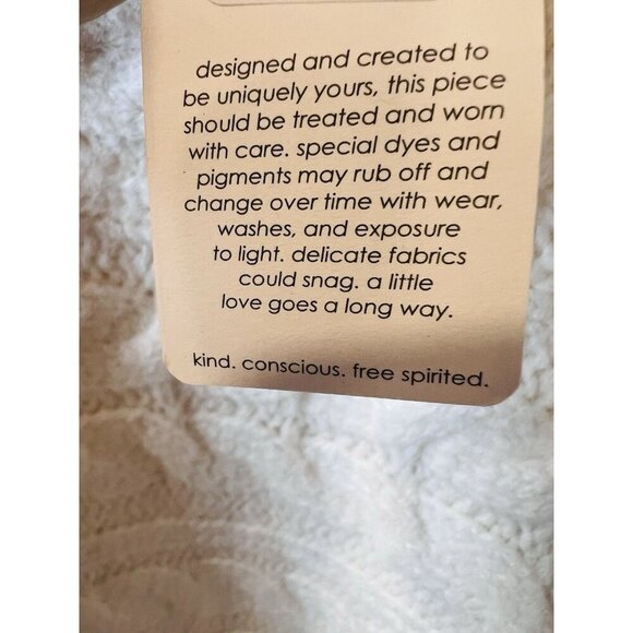 Unsubscribed Cable Mock Neck Sweater Fisherman Small Soft Muslin Ivory Alpaca - Picture 6 of 8